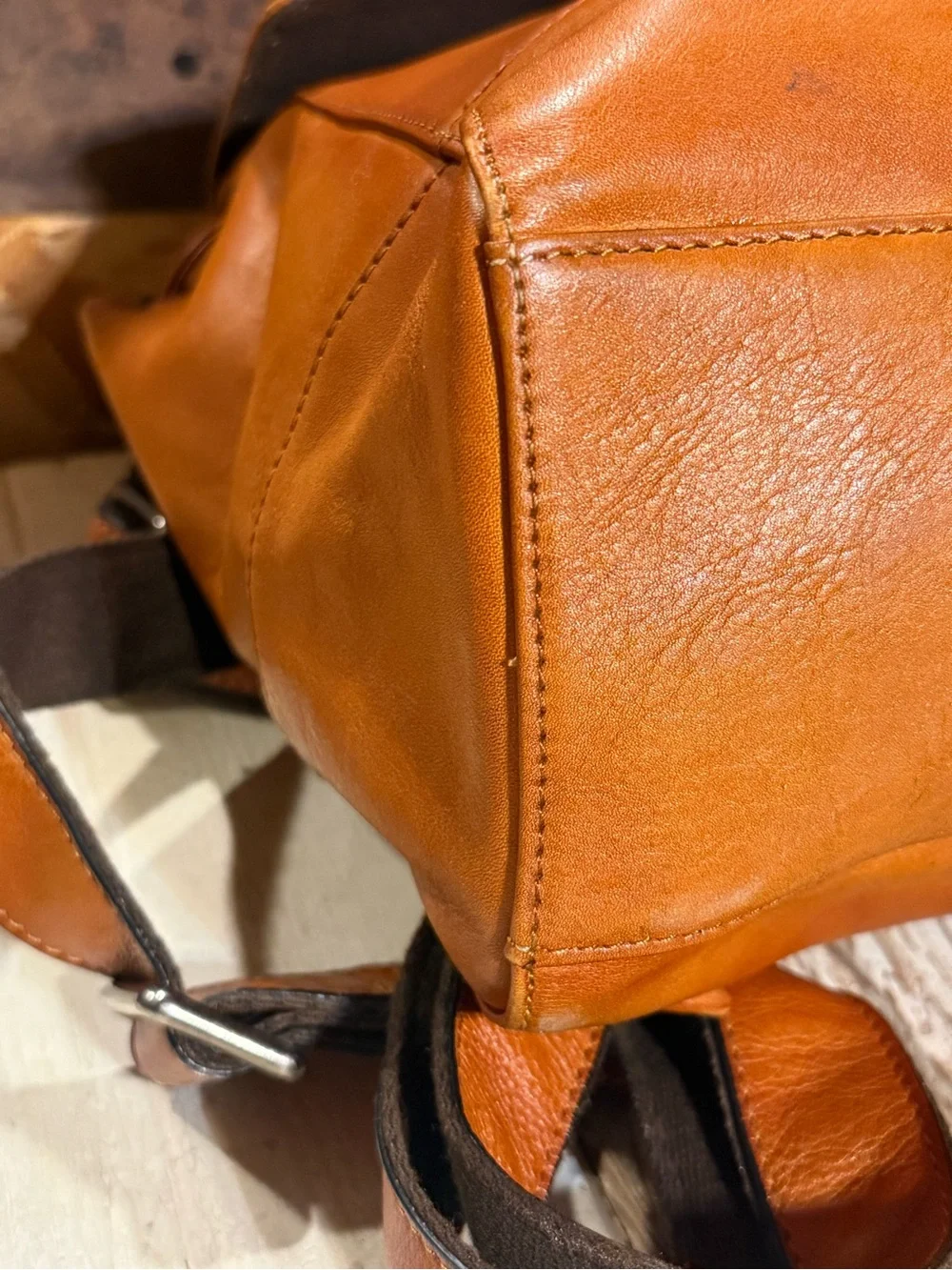 LRTO Carmel Leather Backpack